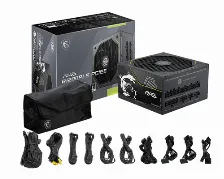 Fuente De Poder Msi Mag A1200pls, 1200w, Pcie5 80 Plus Platinum Atx, Modular, 24-pin Atx, 12vhpwr, 135mm